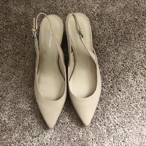 Marc fisher nude block heel!